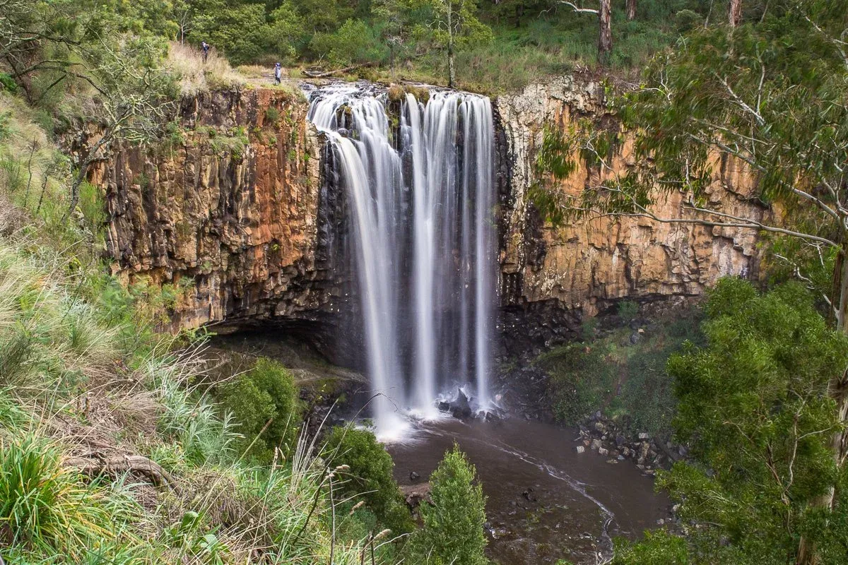 Trentham Falls in Trentham, Victoria