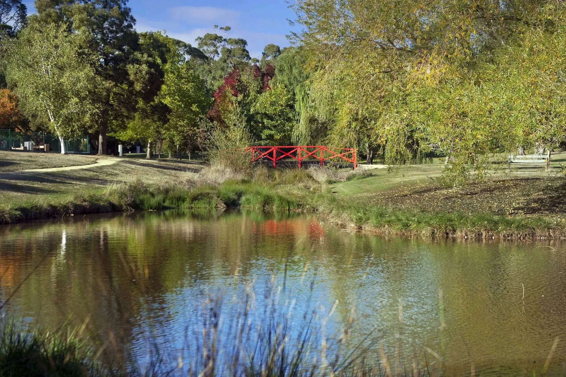 Rolling Trentham countryside in the Macedon Ranges